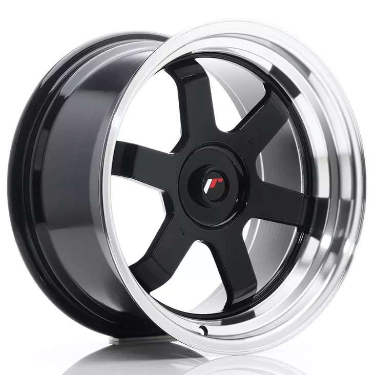 JR Wheels JR12 17x9 ET25 Blank Gloss Black - Japan Racing vanteet - 5902211912569 - 1