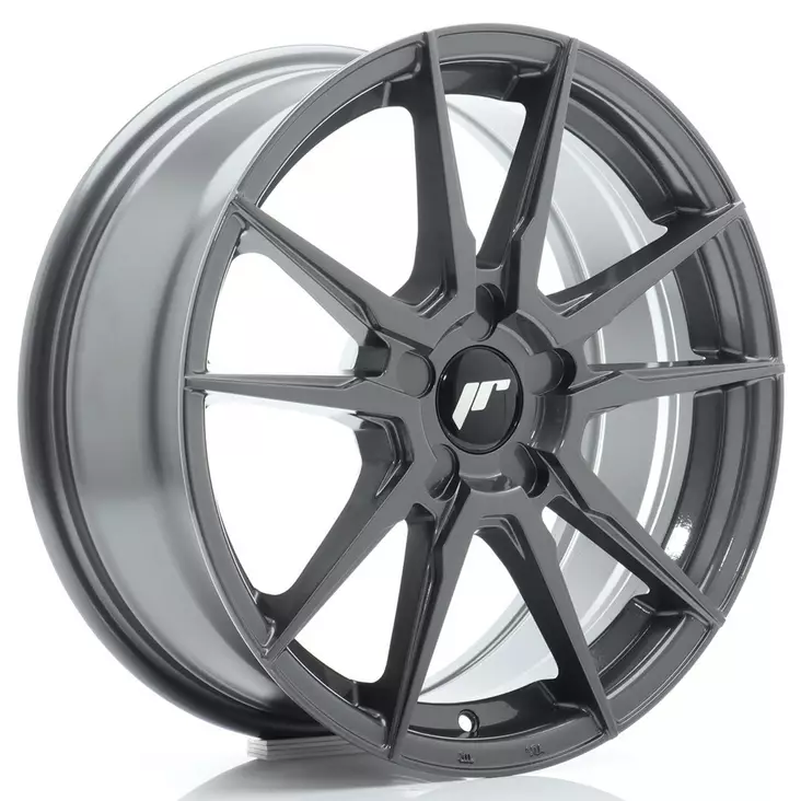 JR Wheels JR21 17x7 ET20-40 5H BLANK Hyper Gray - Japan Racing vanteet - 5902211995739 - 1