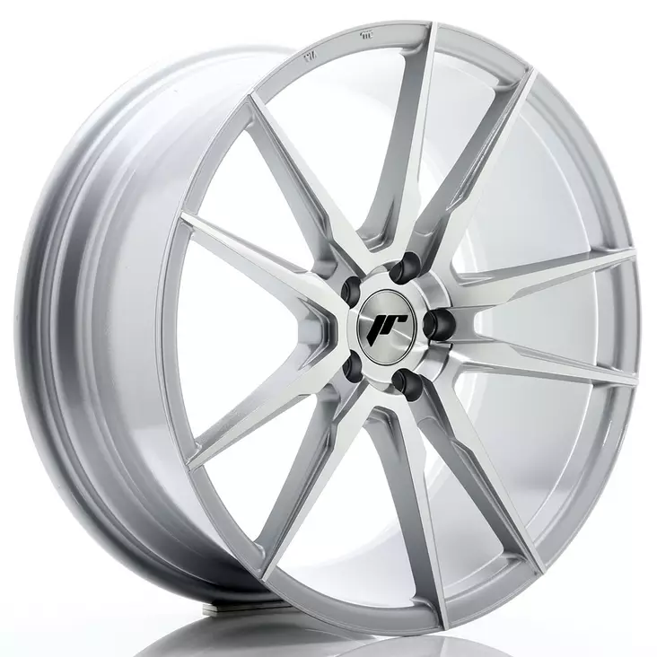 JR Wheels JR21 20x8,5 ET40 5x114,3 Silver Machined Face - Japan Racing vanteet - 5902211960379 - 1