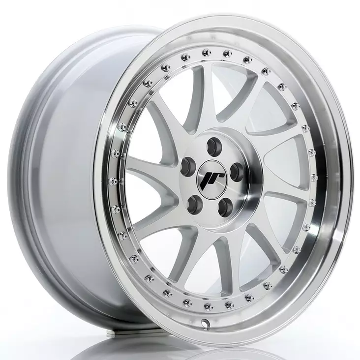 JR Wheels JR26 18x8,5 ET35 5x100 Silver Machined Face - Japan Racing vanteet - 5902211926979 - 1
