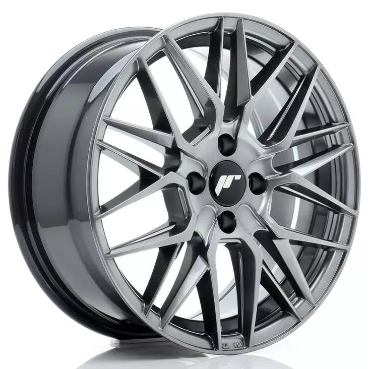 JR Wheels JR28 16x7 ET40 4x100 Hyper Black - Japan Racing vanteet - 5902211985549 - 1