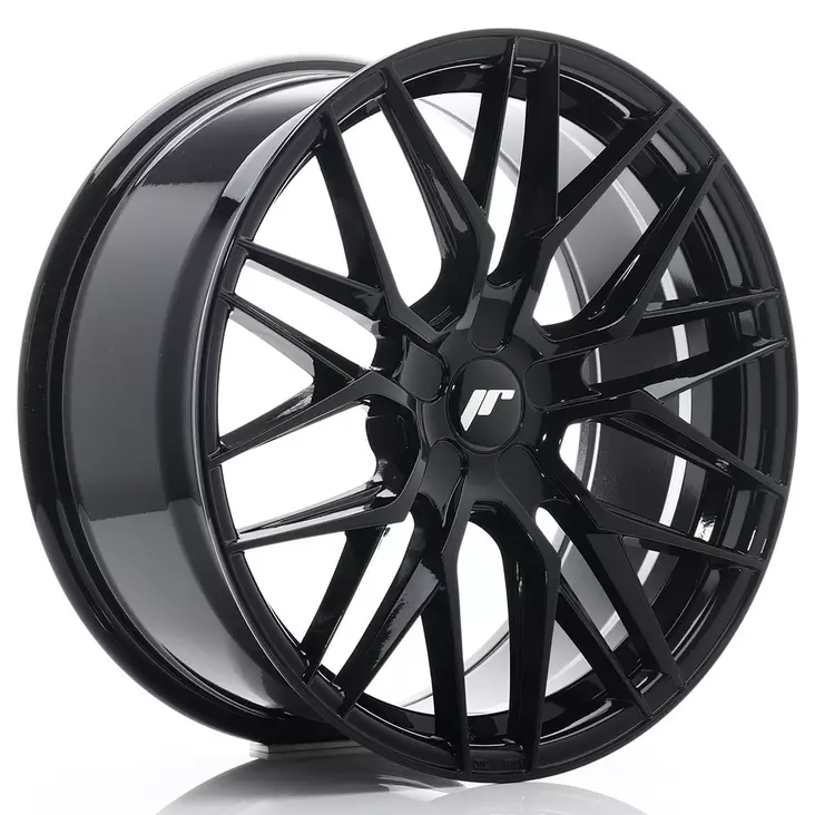 JR Wheels JR28 19x8,5 ET35-40 5H BLANK Gloss Black - Japan Racing vanteet - 5902211935339 - 1