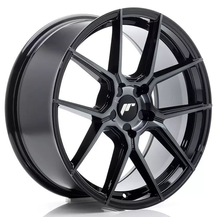 JR Wheels JR30 18x8,5 ET45 5x112 Black Machined - Japan Racing vanteet - 5906871166249 - 1