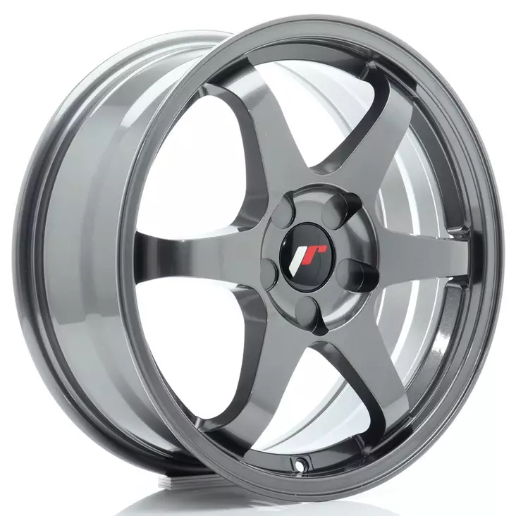 JR Wheels JR3 17x7 ET20-42 5H BLANK Gun Metal - Japan Racing vanteet - 5902211989059 - 1