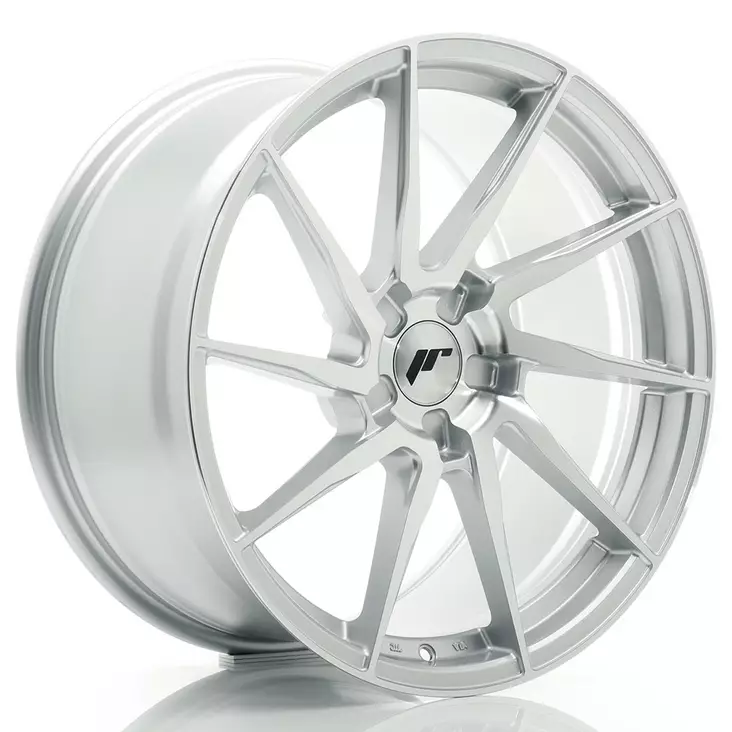 JR Wheels JR36 19x9 ET20-40 5H BLANK Silver Machined Face - Japan Racing vanteet - 5902211980889 - 1