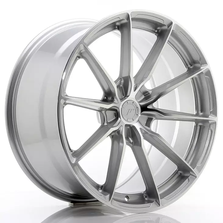 JR Wheels JR37 20x10 ET25 5x112 Silver Machined Face - Japan Racing vanteet - 5906871106559 - 1