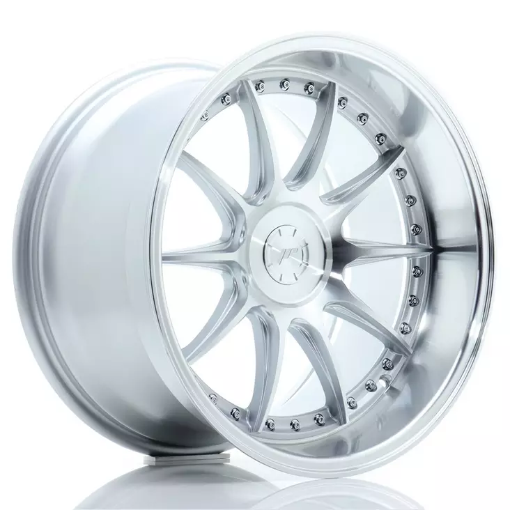 JR Wheels JR41 18x10,5 ET15-25 5H BLANK Silver Machined Face - Japan Racing vanteet - 5902211955719 - 1