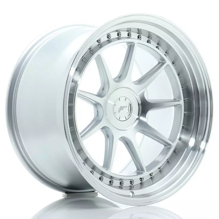 JR Wheels JR47 19x11 ET0-25 5H BLANK Silver Machined Face - Japan Racing vanteet - 5902211994459 - 1