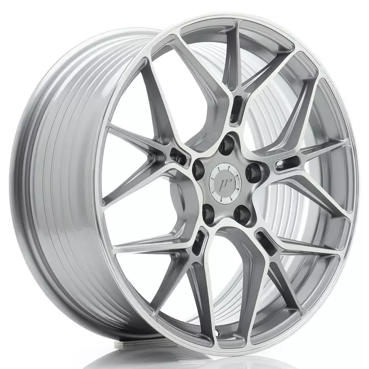 JR Wheels JR51 18x8 ET45 5x112 Titanium Machined Face - Japan Racing vanteet - 5906871146579 - 1