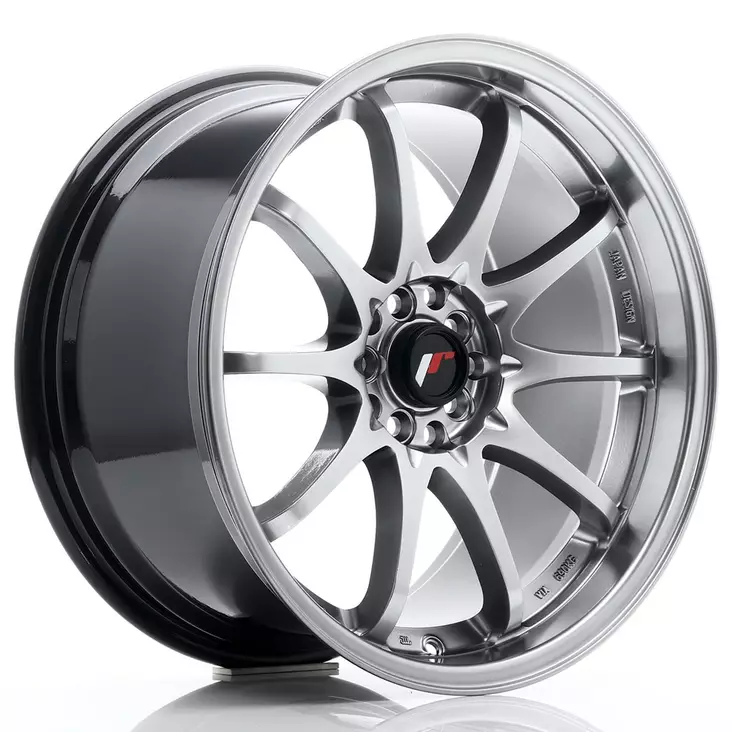JR Wheels JR5 18x9,5 ET22 5x114,3 Hyper Black - Japan Racing vanteet - 5902211917779 - 1