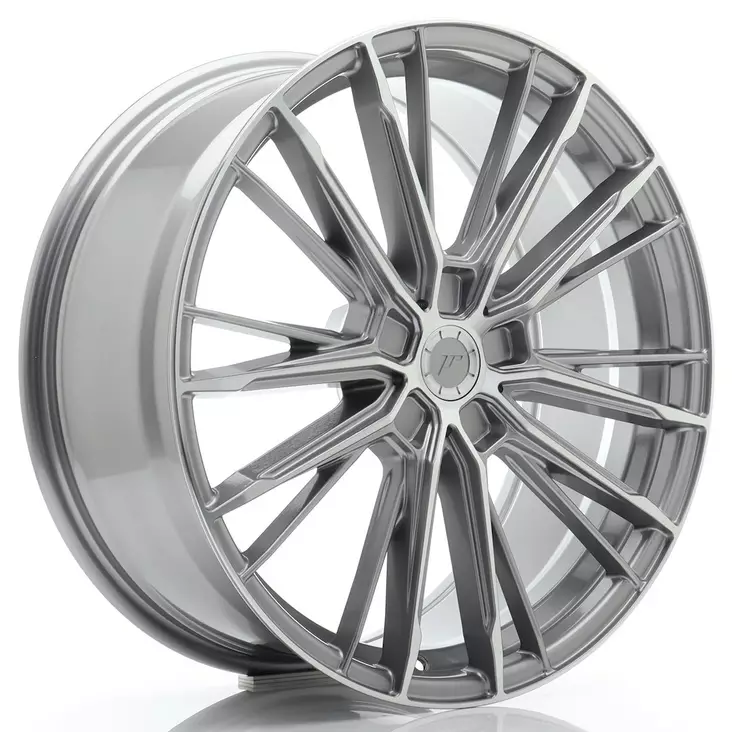 JR Wheels JR52 20x9 ET20-51 5H BLANK Titanium Machined Face - Japan Racing vanteet - 5906871154239 - 1