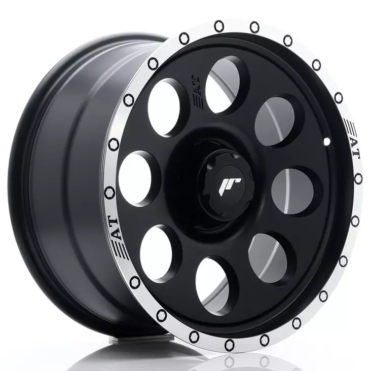 JR Wheels JRX4 18x9 ET0-20 6H BLANK Matt Black w/Machined Lip - Japan Racing vanteet - 5902211970569 - 1