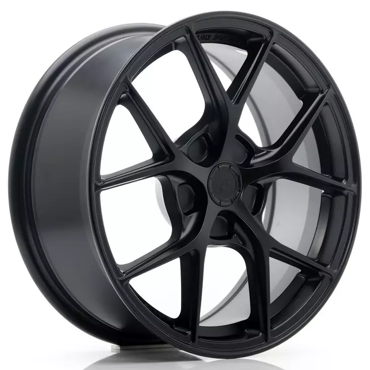 JR Wheels SL01 17x7 ET20-40 5H BLANK Matt Black - Japan Racing vanteet - 5902211955399 - 1