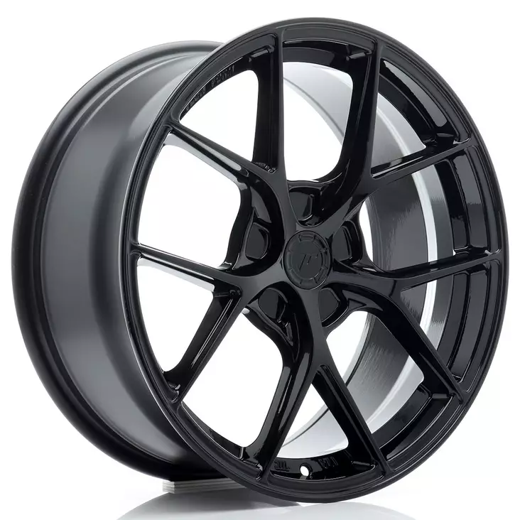 JR Wheels SL01 18x8 ET20-40 5H BLANK Gloss Black - Japan Racing vanteet - 5906871149389 - 1
