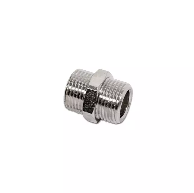 Kaksoisnippa 3/8"G uros - 3/8"G uros - Paineilmaliittimet ja sovitteet - 7750000001189 - 1