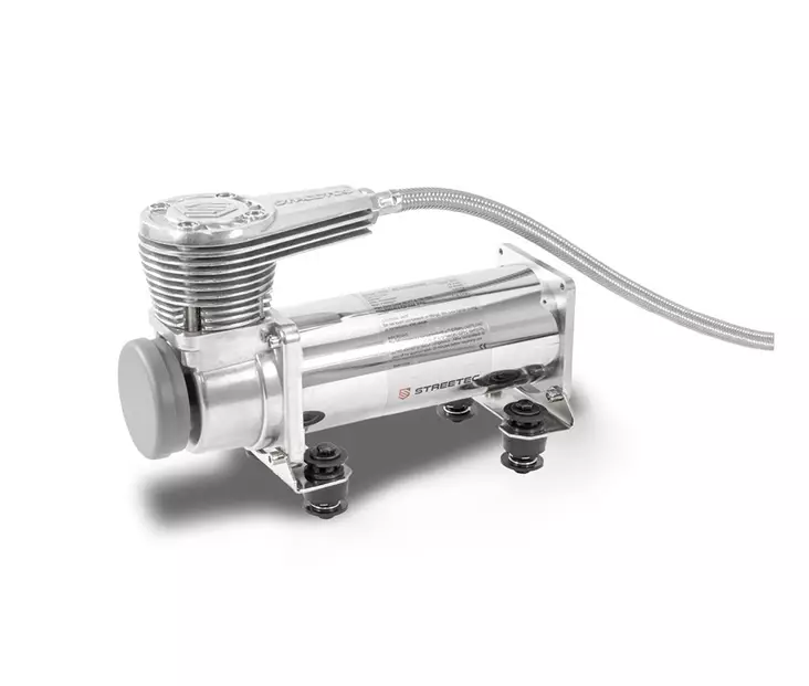 Streetec comp1 EVO kompressori - Kompressorit 12V - comp1_chrome - 1