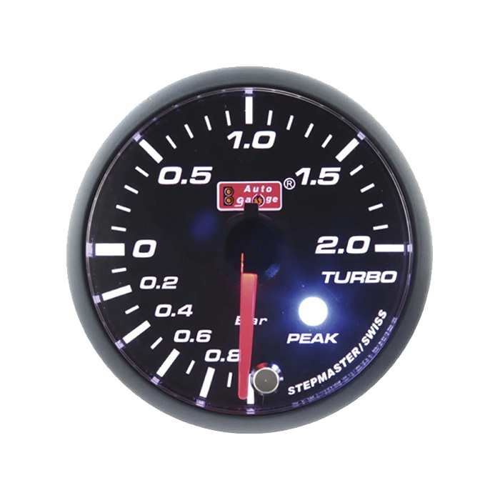 Ahtopainemittari 2bar asteikolla - Muut moottorin lisämittarit - AGBOSMSWL270-PK - 3