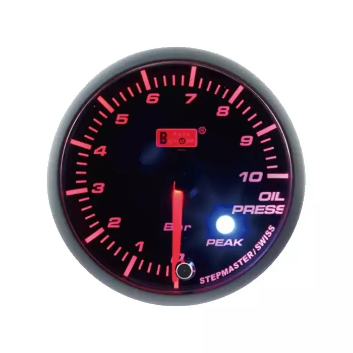 Öljynpainemittari 10bar - Muut moottorin lisämittarit - AGOPSMSWL270-PK - 1