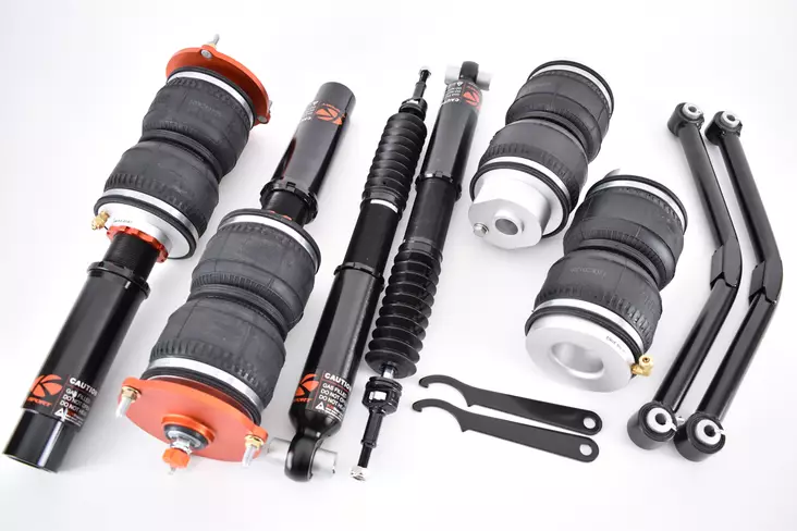 K-Sport ilma-alustasarja AUDI A4 B9 2WD/4WD (53mm etutolppa) 16~UP - K-Sport ilma-alustat - AR-AU-12-1-air - 1