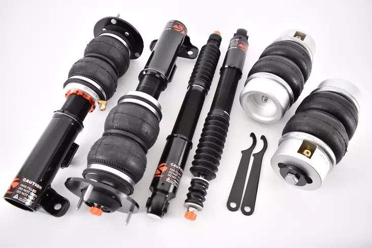 K-Sport ilma-alustasarja MERCEDESBENZ E CLASS W124 4/6 CYL (Modified Frt Integrated) 86~95 - K-Sport ilma-alustat - AR-ME-20-air - 1