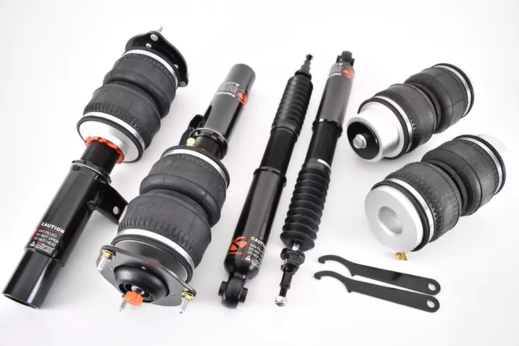 K-Sport ilma-alustasarja VOLKSWAGEN PASSAT B6 SEDAN 3C 4WD (55mm etutolppa) 05~10 - K-Sport ilma-alustat - AR-VO-49-air - 1